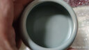 心去處汝窑茶漏茶滤全瓷一体茶叶过滤网加公道杯陶瓷滤茶器茶隔茶具配件 圆形茶漏套组【天青陶孔】 实拍图