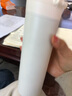 德琅（DELANG）品牌保温杯不锈钢水杯车载男女弹跳杯办公水杯随手杯304不锈钢 DL8107-500ml弹跳杯-象牙白 实拍图