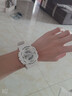 卡西欧Casio手表g-shock黑金魔金防震防水运动男表 白色GA-110MW-7A 实拍图