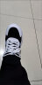 特步男鞋跑步鞋夏季透气网鞋2024新款网面休闲鞋男士运动鞋男 白黑绿-7505 42 实拍图