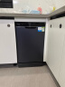 海尔（Haier）12套嵌入式洗碗机X3000 45cm超窄 80℃消杀 变频一级水效 分区洗 EYBW122286BKU1 实拍图