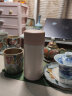 双立人（ZWILLING）保温杯男女大容量茶漏杯不锈钢水杯茶水分离家用便携 粉色420ml 实拍图