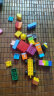 费乐（FEELO）大颗粒儿童拼装积木玩具兼容乐高节日礼物53颗粒4节小火车5601 实拍图