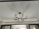 雷士（NVC）美式现代轻奢客厅吊灯百搭餐厅灯卧室灯中山灯具灯饰全屋套餐 15头+6头【一室一厅】【带光源】 实拍图