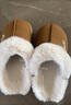 朴西棉拖鞋女新款棉绒拖鞋加厚软底秋冬室内居家用麂皮绒时尚情侣棉拖 榆木棕 36-37 实拍图