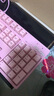 斐尔可 （FILCO）104键圣手二代机械键盘 有线 樱桃轴游戏键盘彩色限量版 粉色 茶轴 实拍图