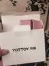 yottoy8字拉力器背部训练弹力绳家用开肩颈拉伸带瑜伽硅胶小猫锻炼手臂 薄雾粉 实拍图