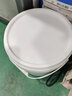 佳叶食品级塑料桶密封桶小水桶透明桶带盖酱料桶家用洗车洗衣桶胶桶 15L白色 实拍图