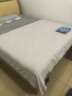曼克顿（MANKEDUN）家纺简约床上四件套水洗棉纯色刺绣床单被套家用宿舍三件床品套件 卡芙-山灰+中灰 四件套1.5 床单款 （被套200*230cm） 实拍图