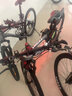 麦希（Macce）山地自行车男变速越野单车公路赛车学生大人女成人通勤车 彩圈-豪华版黑白辐条轮 26寸24速【建议身高160-180cm】 实拍图