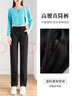 初申春秋运动裤女松紧高腰显瘦直筒韩版学生卫裤休闲裤S137R1257 实拍图
