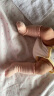 全棉时代儿童袜子婴儿棉袜宝宝新生儿地板袜男女童中长筒袜春夏 3双装 丁香紫+浅粉+白（儿童中筒） 9.5cm（3-12个月） 实拍图