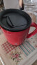 富光 FGA创意保温杯 情侣咖啡杯办公室水杯子牛奶杯 304不锈钢 红色 380ml 晒单实拍图