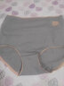 LEONOWEN3条新款50支莫代尔内裤女士无痕中腰平角抗菌LEONOWEN 黑色+紫色+蓝色 XL(130-150斤) 实拍图