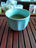凝雅 汝窑茶杯单杯开片可养 冰裂纹汝瓷创意主人杯陶瓷品茗杯茶盏茶碗 凝雅好汉杯一个（天青约140ml) 实拍图