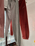 浪莎休闲运动裤女秋冬季宽松百搭束脚裤小个子高腰显瘦哈伦卫裤加绒 浅灰加绒-常规 L 【建议111-125斤】 实拍图