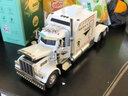 赟娅大号美式拖头重型货车模型合金大卡车仿真汽车半挂货车模型 1:24彼得比尔特389【白】 实拍图