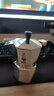 比乐蒂（Bialetti）【咖啡壶礼盒】摩卡壶礼盒蒸汽时代手冲咖啡壶套装意式浓缩咖啡机 经典单阀款(3杯份+咖啡杯)120ml 4件套礼盒 实拍图