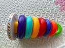 BIG TOOTH叠叠乐玩具儿童七彩套圈彩虹塔早教0-1岁套装婴儿层层叠套杯 2101-【不倒翁】彩虹塔套圈 实拍图