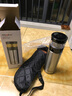 宜加美（YIJIAMEI） 304不锈钢保温杯男女士商务茶水分离泡茶杯便携水杯 W662不锈钢本色420ml 实拍图