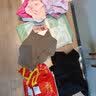 恒源祥【热销5W套】秋裤女德绒蚕丝高腰无痕单条棉裤棉毛打底裤女深卡其 实拍图