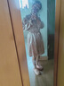 莫代尔睡衣女夏季性感冰丝吊带短袖两件套女士睡裙夏薄款睡袍家居服套装 SYG-2052蕾丝两件套香槟色 L （105-120斤） 实拍图