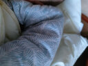 棉芹婴儿衣服保暖内衣裤加厚加棉外出服爬行服新生儿宝宝睡衣秋冬款 大树叶粉色 73码(建议3-6个月14-17斤) 实拍图
