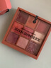3 CAROL ELLA九宫格眼影盘大地色珠光哑光防水防汗不易晕染多色学生橘棕盘闪粉 2#日落玫瑰 实拍图