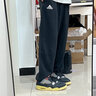 阿迪达斯 （adidas）裤子男裤 2025夏季新款冰丝运动裤跑步健身梭织透气快干黑色长裤 梭织黑色/简约/快干 M 170-175cm/130-140斤 实拍图