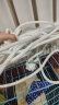 Golmud 晾衣绳 户外神器 晒衣绳 防滑防风 晒被子 晒衣服 绳子 8mm白色 RL050(10米）打结 实拍图