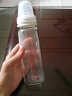 贝亲新生儿玻璃奶瓶 婴儿标口奶瓶吸管奶瓶手柄 240ml(配3-6个月奶嘴)AA85 实拍图