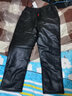 啄木鸟皮裤男冬季款骑摩托车外卖防风保暖男士宽松高腰大码休闲加绒裤子 165皮裤黑色 2XL 【推荐120-140斤】 实拍图