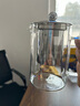 金灶（KAMJOVE）加厚玻璃泡茶壶飘逸杯茶壶不锈钢过滤内胆茶壶办公室茶具花茶壶 A-03（500ml） 实拍图