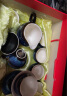 苏氏陶瓷（SUSHI CERAMICS）茶具套装新窑变银丝釉泡茶碗苹果功夫茶杯陶瓷三才盖碗13头礼盒装 实拍图