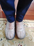 逗趣家防雨鞋套硅胶防水防滑加厚耐磨底雨鞋套大码男女成人学生骑行雨靴 茶色L号 37-39码 实拍图