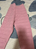 猫人（MiiOW）儿童保暖裤男女童校服神器羊毛蚕丝三层加厚中大童内穿打底裤 【三层夹棉-羊毛蚕丝】女童粉色 160 【建议身高150-165CM】 实拍图