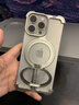 派凡【一粒骨架壳】适用苹果15promax手机壳iPhone15lpus金属无边框镂空散热磁吸异形支架壳超薄保护套 原色【镂空散热/四角气囊防摔/带磁吸支架】 iPhone 15 Pro Max 实拍图