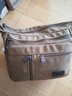 收谷 电工包工具包帆布包单肩斜挎包多功能加厚重型耐磨维修包水电工 大号加厚单肩帆布横拉链咖啡色 实拍图