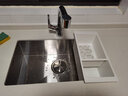 科勒（KOHLER） 水槽厨房家用水槽304不锈钢加厚洗菜盆洗碗盆水池套餐 25616单槽+13963-C4-ECP龙头 实拍图