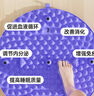 博舒健指压板脚底按摩垫疏通经络成人原地跑步垫按摩脚垫 紫色 实拍图