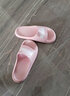 牧童【一家三口亲子款】儿童拖鞋室内家居浴室拖男女童外穿软底凉拖鞋 粉色 35 鞋内长23.0cm 实拍图