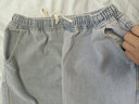 西域传奇牛仔裤男秋冬季潮牌高街宽松直筒裤子男百搭纯色阔腿复古休闲长裤 浅蓝色+深蓝色 3XL建议(150斤-170斤） 实拍图