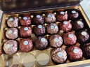 费列罗（FERRERO）榛果威化黑巧巧克力制品 喜糖零食生日礼物 24粒礼盒装300g 晒单实拍图