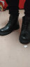 回力官方 马丁靴女鞋厚底增高短靴女英伦风高帮靴子女 后跟双拉链款/WBN010701 38 实拍图