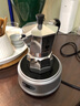 比乐蒂（Bialetti）【百年品牌】摩卡壶 经典意式手冲咖啡壶家用浓缩手动咖啡机礼物 3杯份+咖啡粉+4.0电陶炉 120ml 实拍图