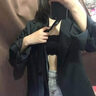 北极绒 Bejirog 内衣女夏防走光小胸聚拢蕾丝防滑透气薄款隐形无肩带内搭裹胸抹胸 黑色 S-M 实拍图