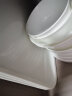 瓷秀源 纯白骨瓷碗家用饭碗汤碗面碗创意餐具简约瓷器可订制LOGO 4.5英寸金钟碗2个 实拍图