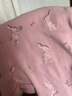 红豆纯棉秋衣秋裤中大童秋冬内衣套装儿童居家睡衣M1002藕粉兔140 实拍图