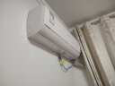 海尔（Haier）空调挂机大1匹/1.5P匹家用卧室壁挂式节能家电房间高效制冷静悦变频冷暖一级/三级/单冷五级 1匹 三级能效 变频冷暖自清洁KBB83 实拍图