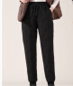 鸭鸭（YAYA）高腰羽绒裤女2023年冬季新款外穿时尚显瘦加厚保暖休闲裤DSZ 黑色 175/80A(XL) 晒单实拍图